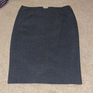 Loft suiting grey skirt